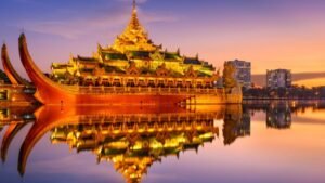 China Airlines Yangon Office in Myanmar