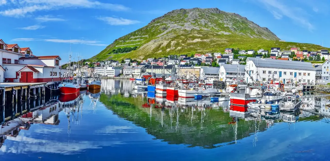 Wideroe Airlines Honningsvåg Office in Norway