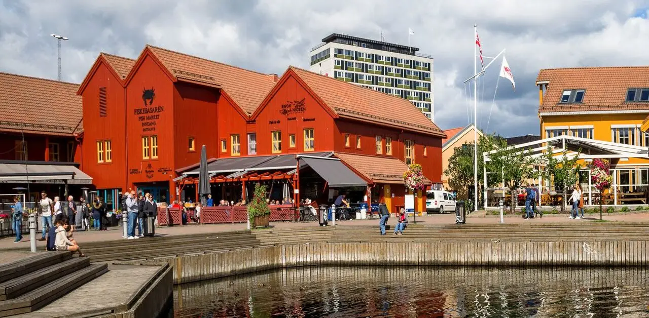 Wideroe Airlines Kristiansand Office in Norway