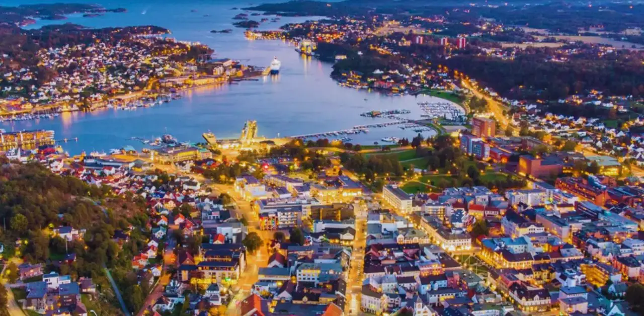 Wideroe Airlines Sandefjord Office in Norway