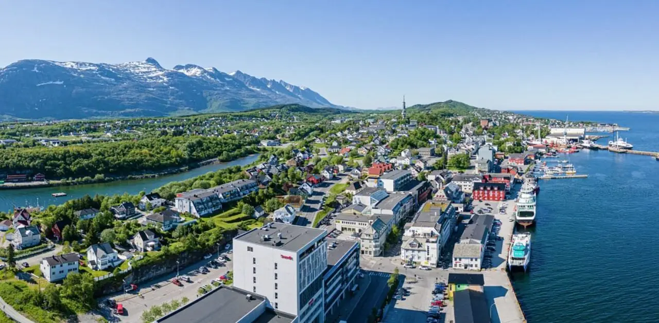Wideroe Airlines Sandnessjøen Office in Norway